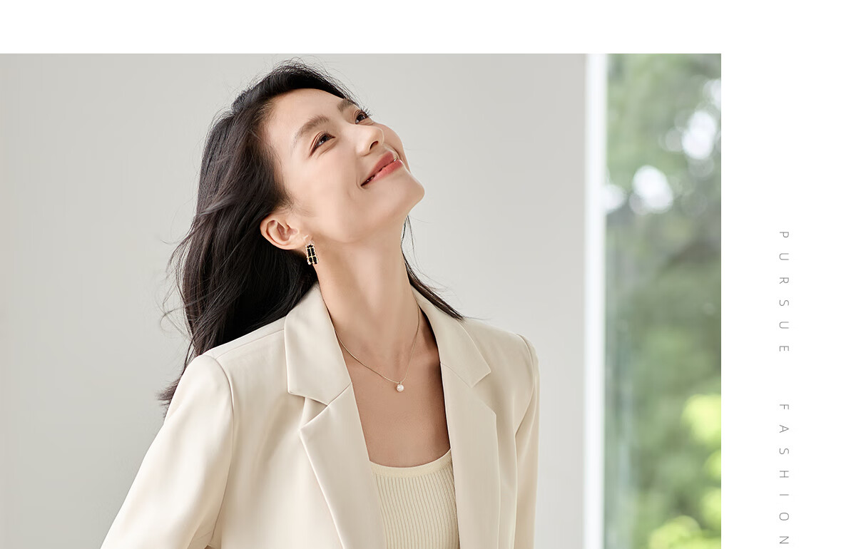 Chushen Spring Autumn Women's Blazer Double-Breasted High-End Fashion Versatile Commuter Jacket S143U6011 7