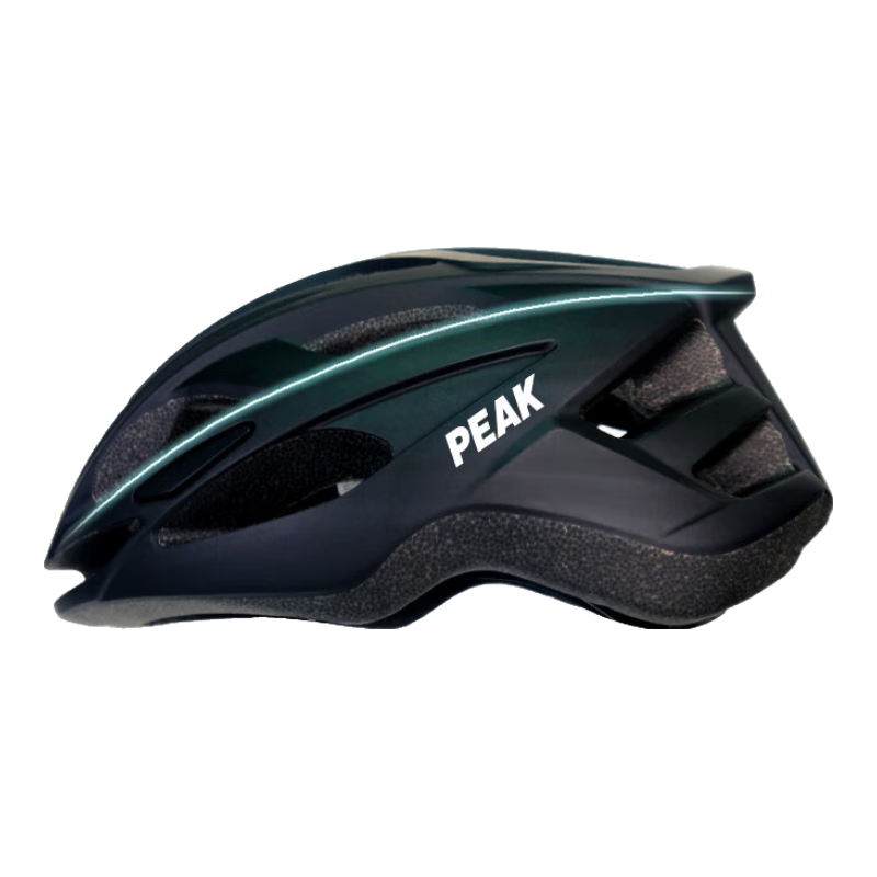 PEAK Bicycle Helmet, Mountain And Road Bike Riding Helmet for Men And Women, One-Piece Molding Safety Helmet, Matte Black Classic Style