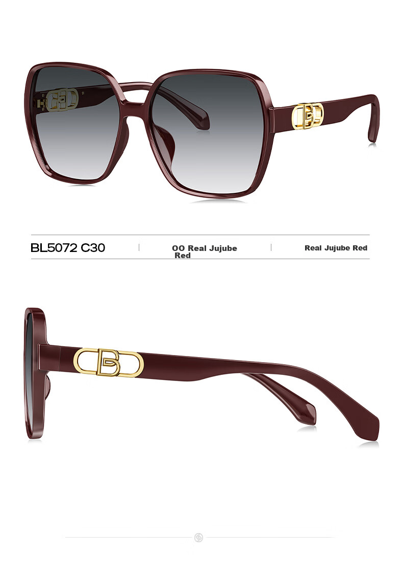 BOLON Elegant UV Protection Large Frame Sunglasses for Driving, Polarized Sunglasses for Women, Gift BL5082C30 12