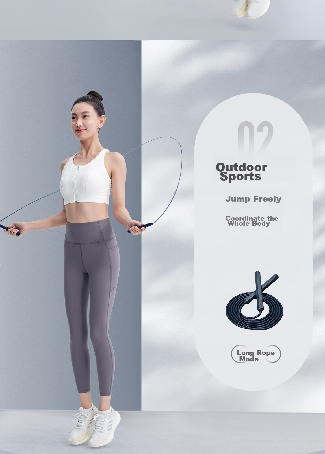 Keep Jump Rope for Adults, Cordless Jump Rope for Weight Loss, Fitness And Fat Burning, Dual-Purpose Heavy And Light Ball, Men's Exercise Tool, Midnight Blue 12