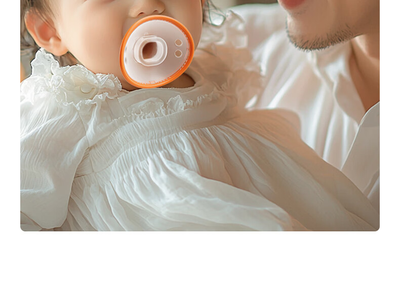 Beisinai Pacifier for Infants 0-3 Months And Above, Newborn Anti-Colic Silicone Soothing Device with Storage Box 33