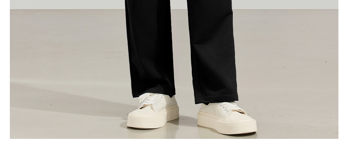 PinCai Women's Sports Pants Simple Solid Color Loose Straight Leg Elastic Waist Casual Pants P12KK5812 19
