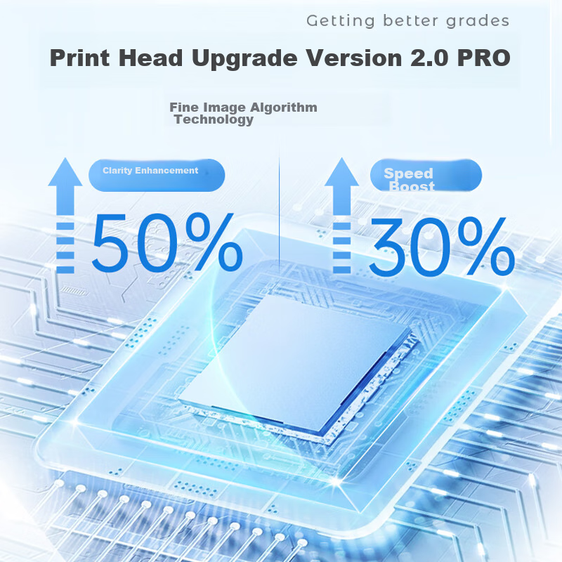 MR.IN M04AS 4-Inch Extra Wide Ultra-Clear Error Correction Printer, Compact Mini Bluetooth Thermal Learning Printer for Home Use, Student Homework Error Correction Organizer