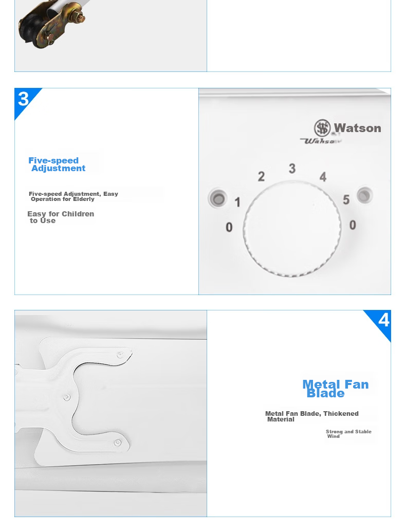 Wahson Ceiling Fan / Electric Fan / High-Power Dormitory Factory Rooftop Fan / Industrial Fan / Living Room Kitchen Dining Room Home Fan AC Fixed Frequency Fan 1.4 Meters FC-1400 14