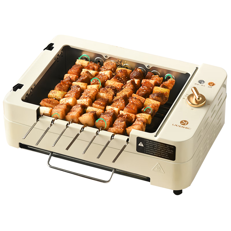 Liven Multifunctional Pot Electric Grill Home Non-Stick Electric Grill Iron Plate Grill Machine Barbecue Grill Rack Fully Automatic Grill KL-J7900