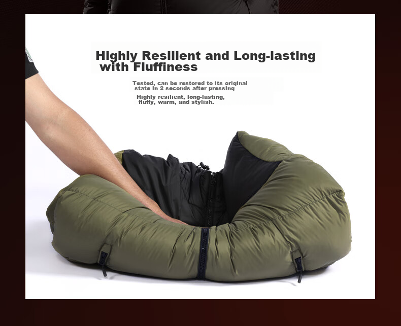 CAMEL Volcano Down Jacket 1.0 Men's Thickened Duck Down Cold-Resistant Puffer Coat Trendy Winter Jacket M13CR07089H 20