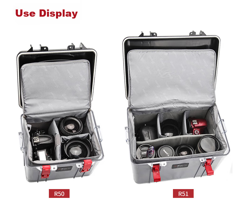 EIRMAI R51 DSLR Camera Dry Box, Tea Moisture-Proof Cabinet, Sealed Lens Electronic Storage Box, Large Size, Built-In Large Moisture-Absorbing Card, Dazzling Black Color 10