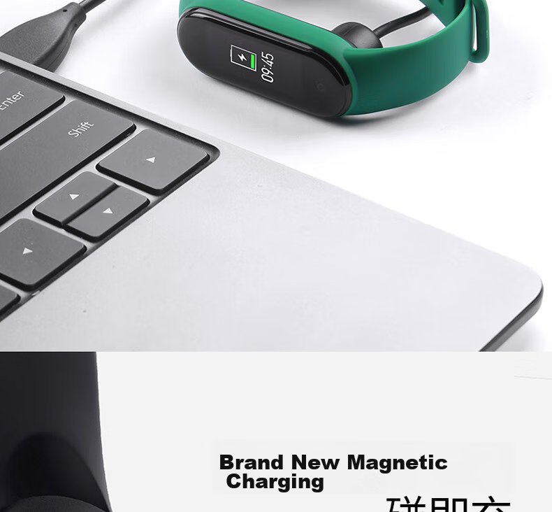 Chaofan Compatible Charging Cable for Xiaomi Band 7/7NFC/6/6NFC/5/5NFC Smart Band, Fitness Tracker, Magnetic Data Cable And Power Cord 2