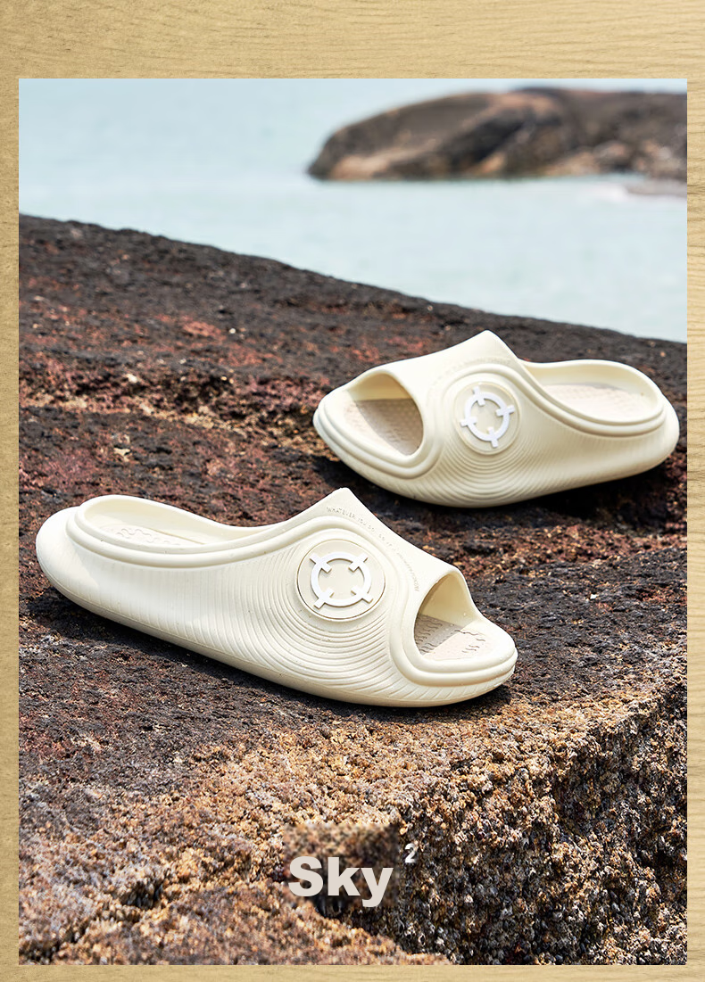 RIGORER Men's Sports Sandals, Tianji 2 Waterproof Non-Slip Basketball Summer Indoor Outdoor Beach Soft Elastic All-In Slippers 8
