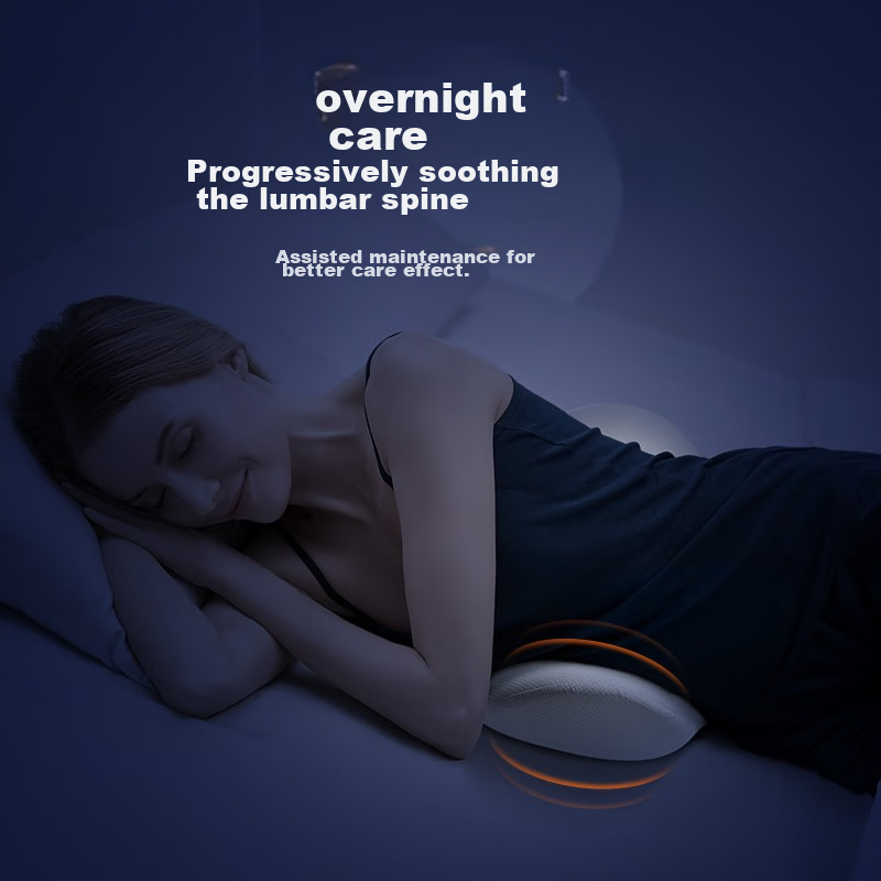 JAGO Heating Back Pillow, Lumbar Disc Support Pad, Lumbar Muscle Strain Relief, Waist Support Cushion, Back Support Pad