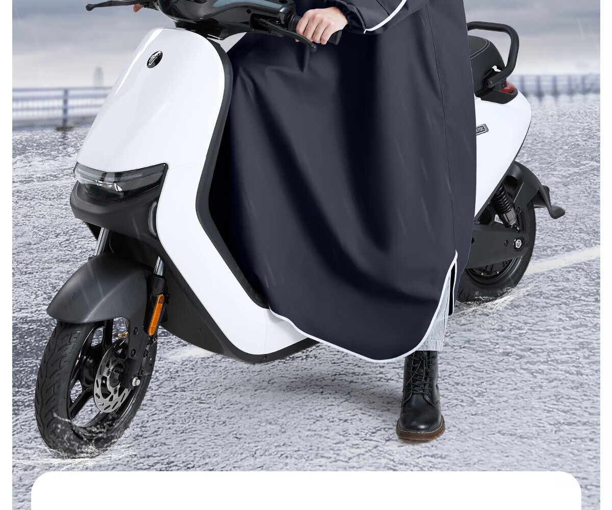 Chegui Mu [Recommended by Procurement] Electric Motorcycle Double-Layer Thickened Split Raincoat Heavy Rain Labor Protection Sanitation Security Raincoat 7