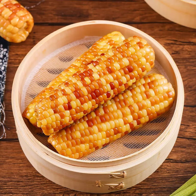 京鲜生【品质好货】版纳花糯玉米净重4斤单果100g+真空包装源头直发
