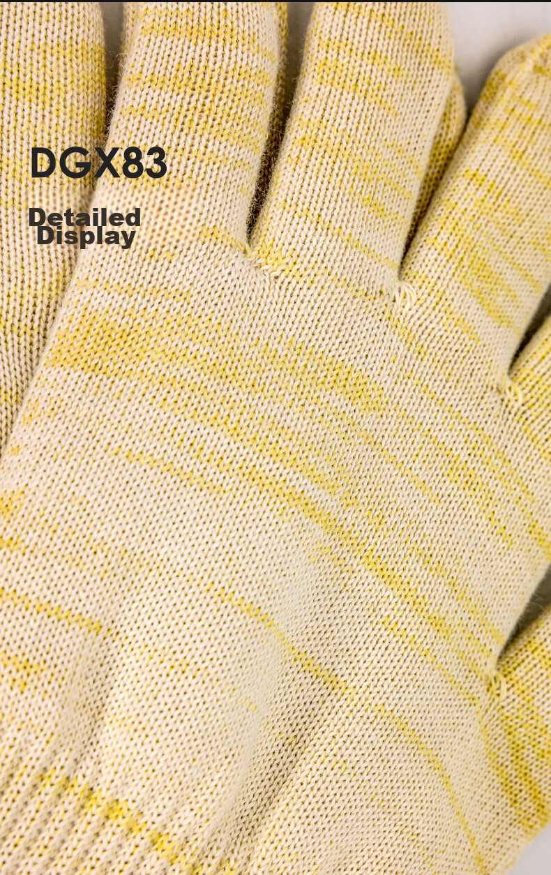 Henghui Heat-Resistant Gloves, 300°C Industrial Insulation, Five-Finger Thickened Anti-Scalding Microwave Oven Gloves, DGX83 [Genuine Product] 9