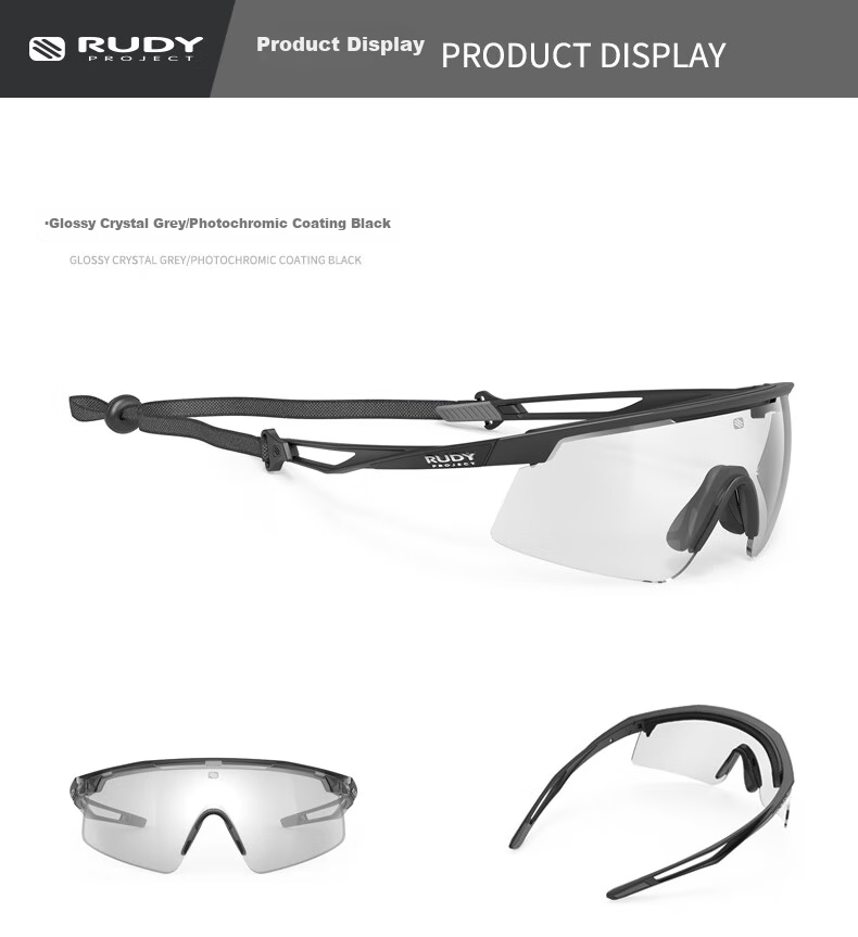 RUDY PROJECT Cycling And Running Sports Photochromic Glasses TURBOLENCE, Marathon Sunglasses Goggles 9