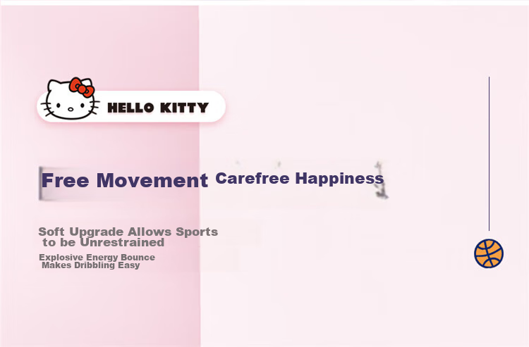 Mesuca No. 7 PU Basketball HelloKitty Girls' Gift, Valentine's Day Gift for May 20th 6