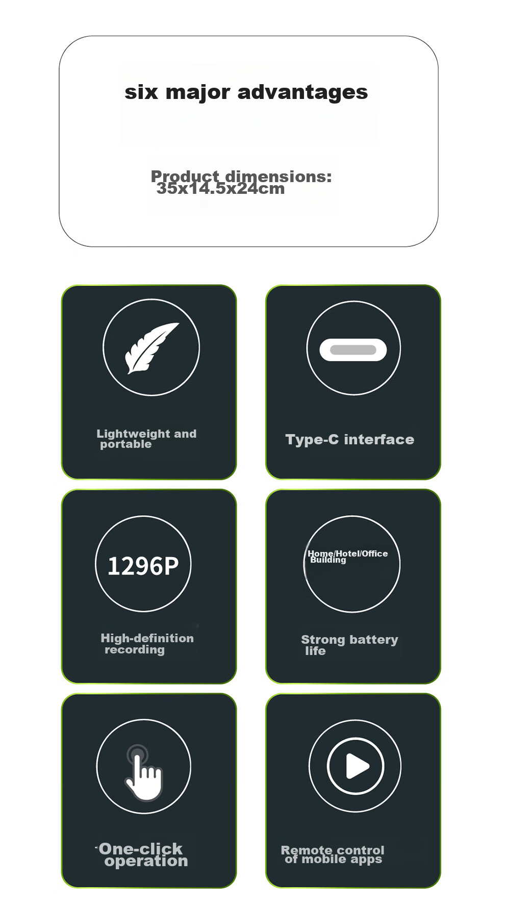 PHILIPS VTR8001 Badge-Style Law Enforcement Body Camera, Portable Chest-Mounted Mini Video Recorder, WiFi Connected, 128GB 2