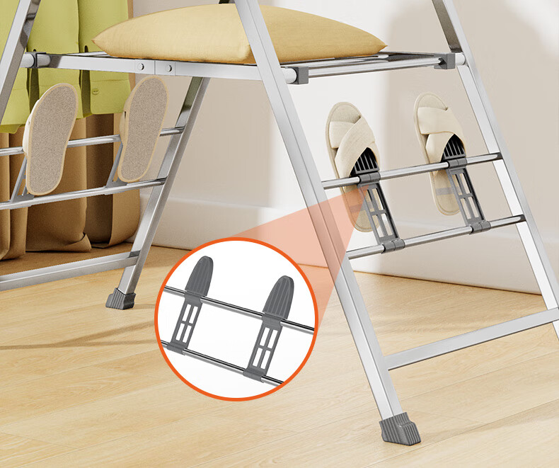 40,000 Kilometers Folding Floor Clothes Drying Rack Stainless Steel Wing-Shaped Indoor Outdoor Balcony Garment Rack 13