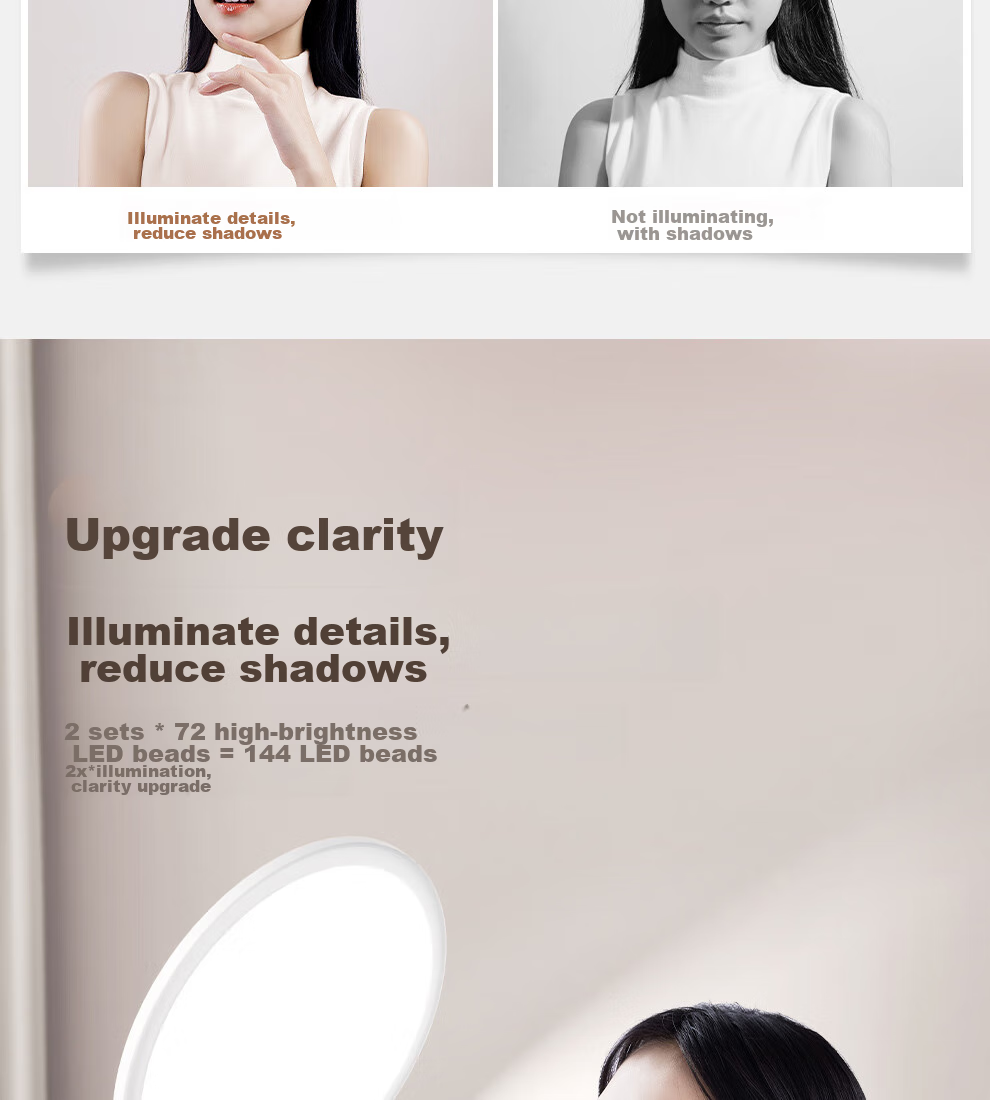 Xiaotian Live Streaming Fill Light, Host-Specific Beauty Light, Mobile Desktop Live Streaming Light, Floor-Standing Universal Full-Screen Face Light, Studio Lighting, Influencer Light, Photography Shooting Stand 11