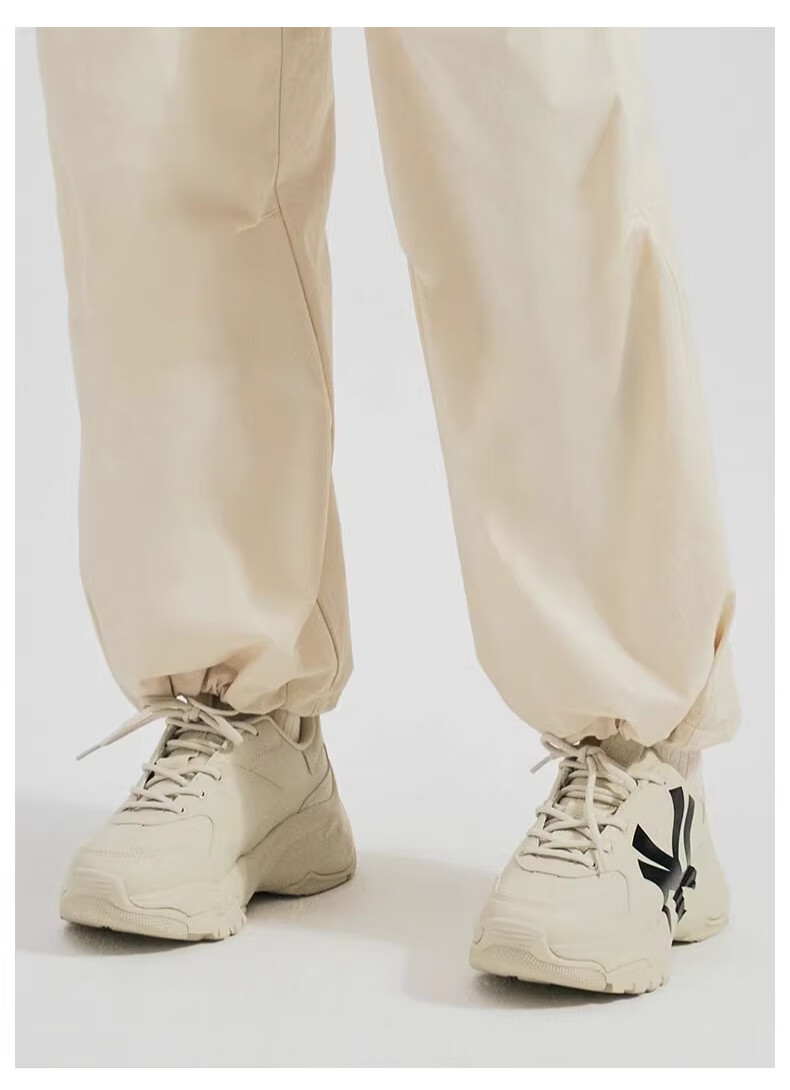 MLB Men's And Women's Retro Dad Shoes, Thick-Soled Height-Increasing Versatile Casual Sneakers 3ASHC104N-50BGS 5