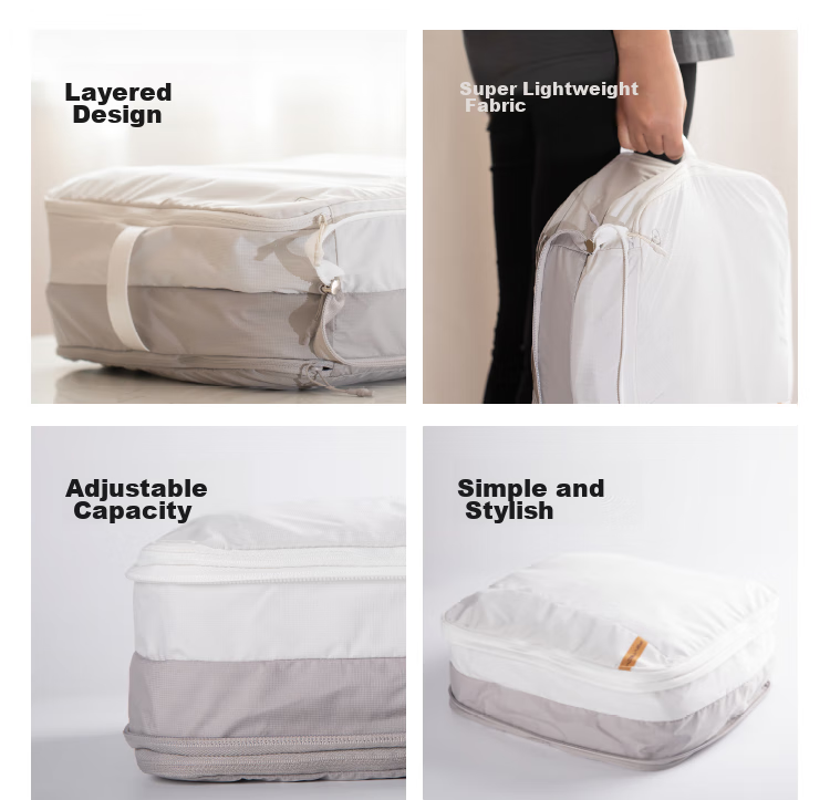 PGYTECH Clothes Storage Bags, Underwear And Shoe Organizer, Luggage Sorting Pouches, Travel And Business Trip Suitcase Organizer Bags, Dirty Clothes Separation Dust-Proof Bags, Three-Piece Set 2