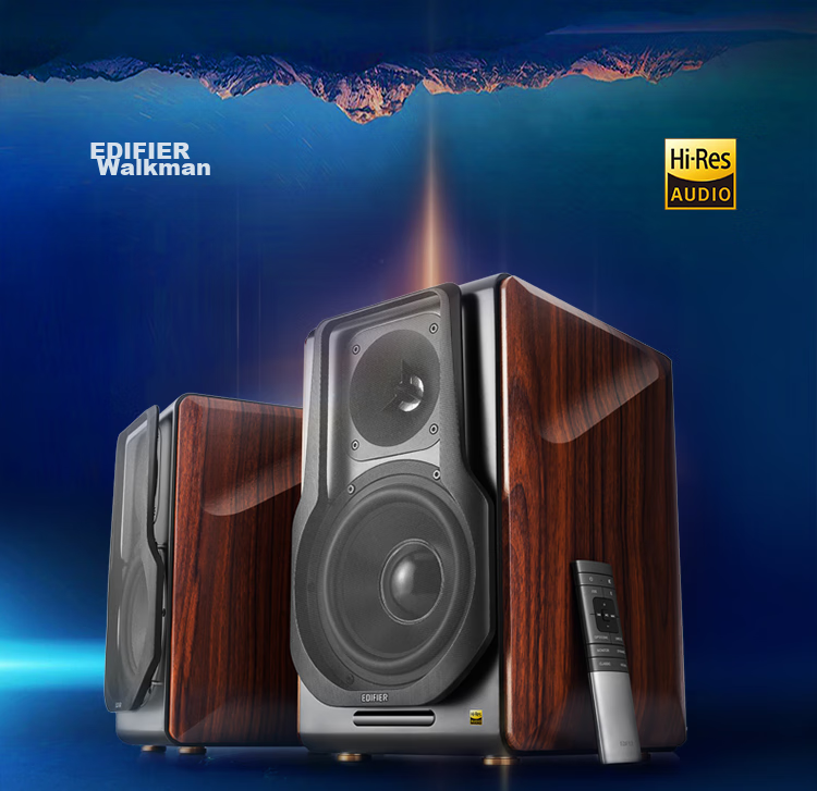 EDIFIER S3000MKII Wireless HiFi Active Speakers, Bookshelf Speakers, Bluetooth Speakers, Computer Speakers, TV Soundbar 2.0 1