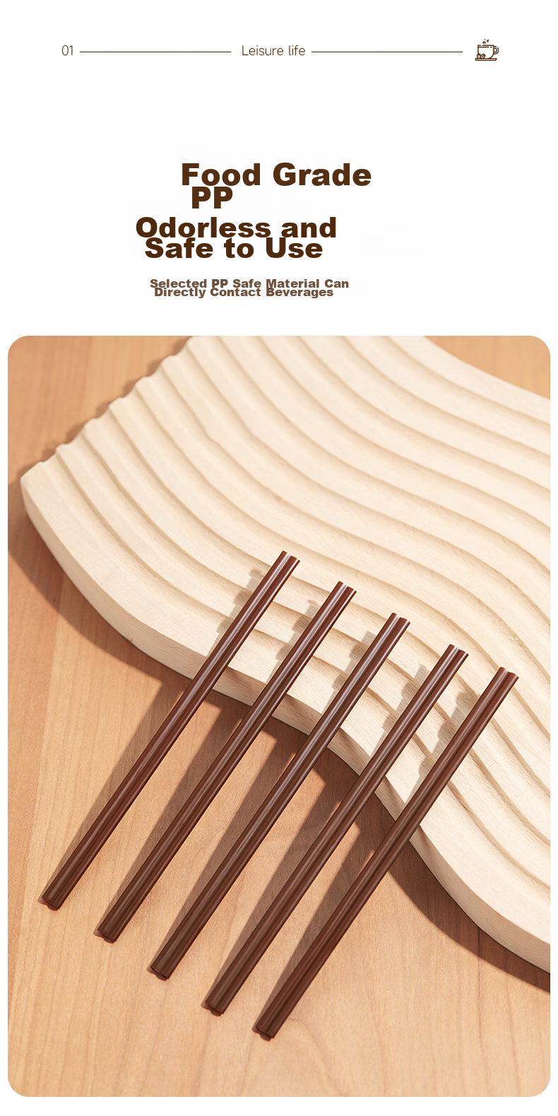 Baicaoyuan Disposable Coffee Stirrers, 18cm Coffee And Hot Drink Plastic Straws, Food-Grade, 200 Pieces Individually Wrapped 7