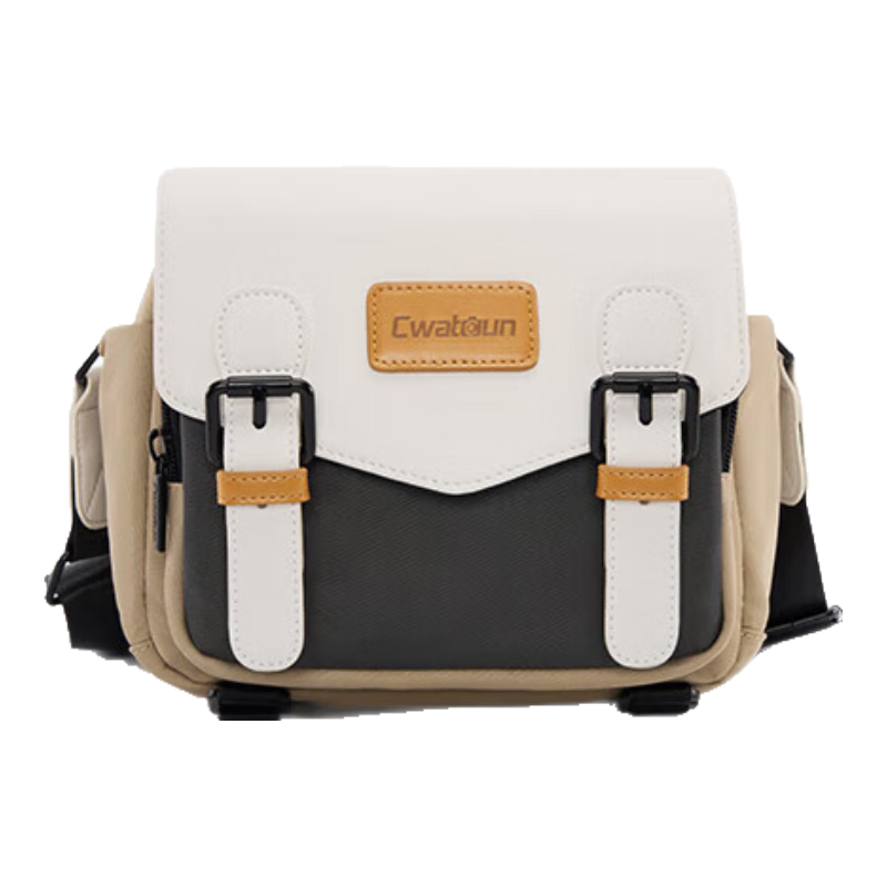 CWATCUN Shoulder Camera Bag, Japanese-Style Portable Casual Mirrorless And DSLR Camera Bag, Professional Crossbody Bag Suitable for Fuji, Canon, Sony, Nikon Camera Bags