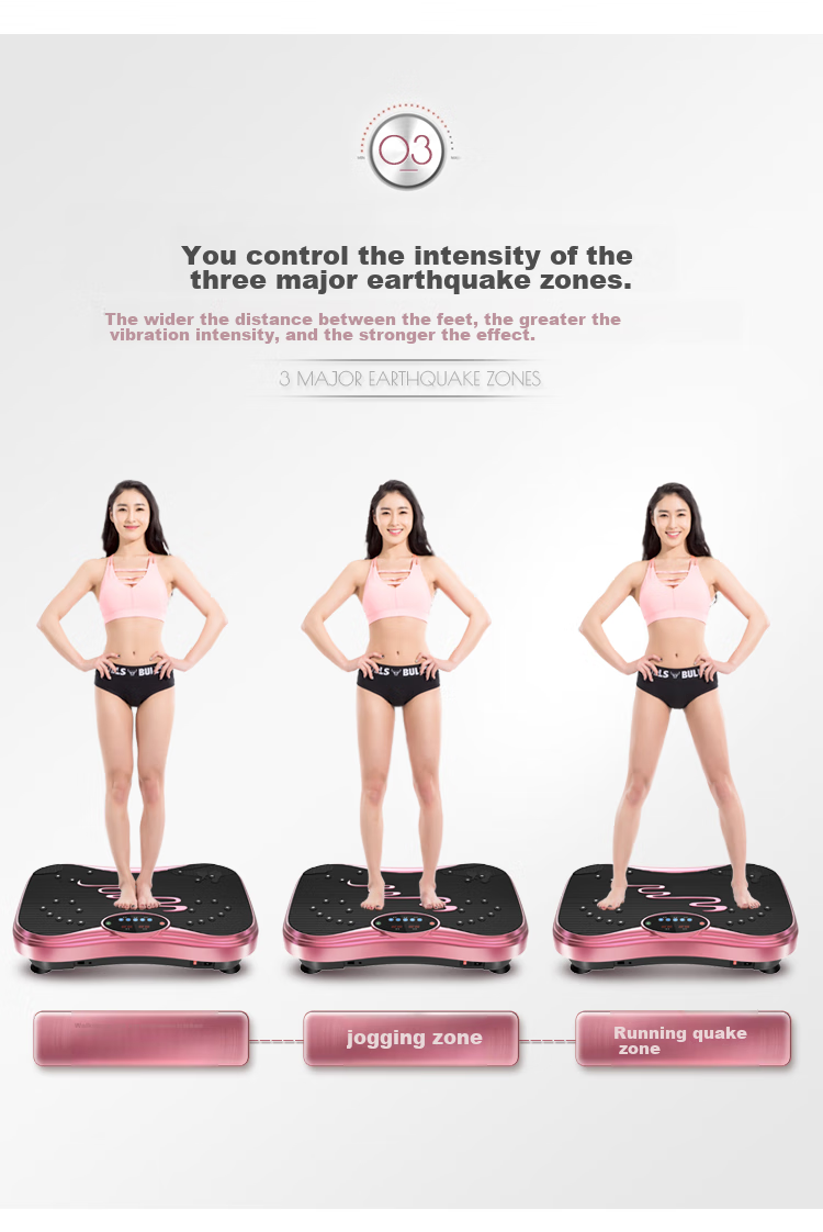 Suncao FM57 Suncao Fat-Burning Machine, Lazy Shaker Machine for Home Use, Body-Shaping Machine, Shaking And Vibration Exercise Equipment for Weight Loss and Fitness 7