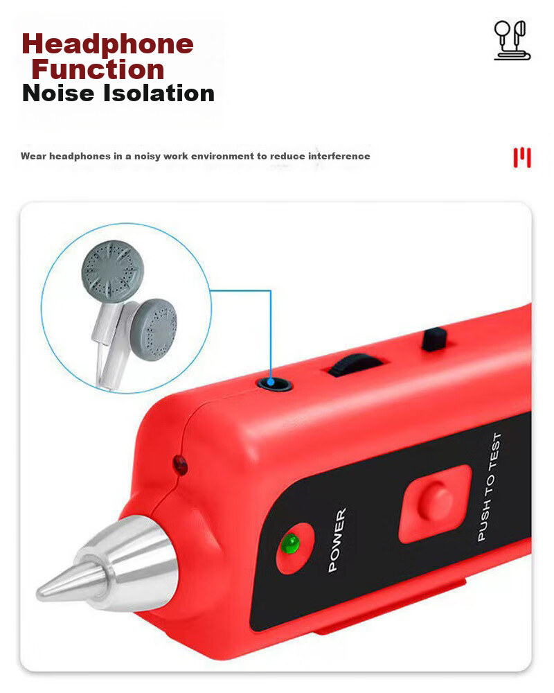 HITECH PRO Network Cable Tester, Wire Tracker, Line Finder, Multifunctional Telephone And Network Cable Tracer, Cable Tester + Tool Kit 3