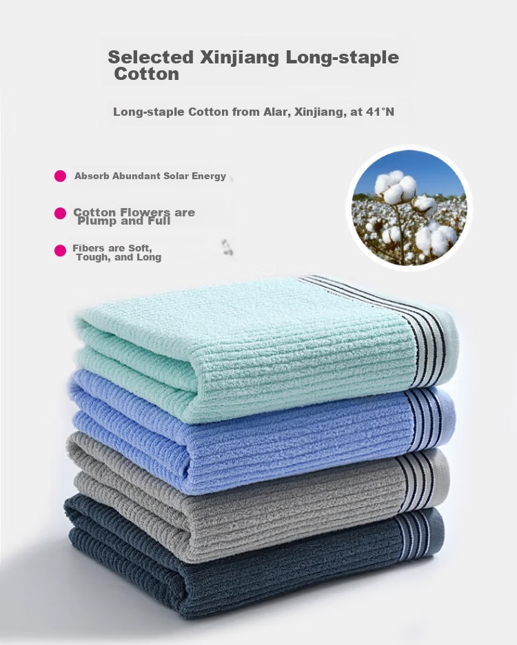 Grace Bath Towel, 7A Antibacterial, Thickened, Lint-Free, Absorbent, for Baby Boys And Girls, Home Use, Children's Maternity A-Class Large Bath Towel 3
