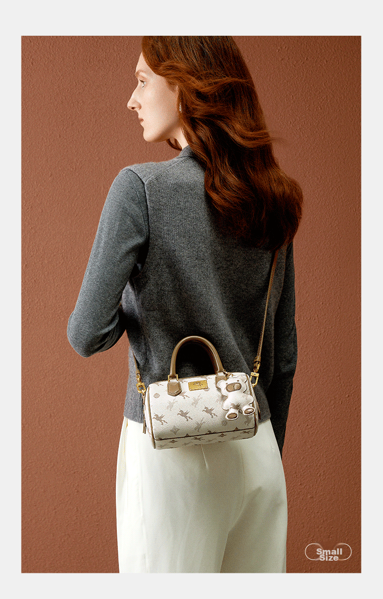 NUCELLE Pegasus Boston Handbag, 2026 New Light Luxury Niche Tote Crossbody Women's Bag, Birthday Gift for Girls 21