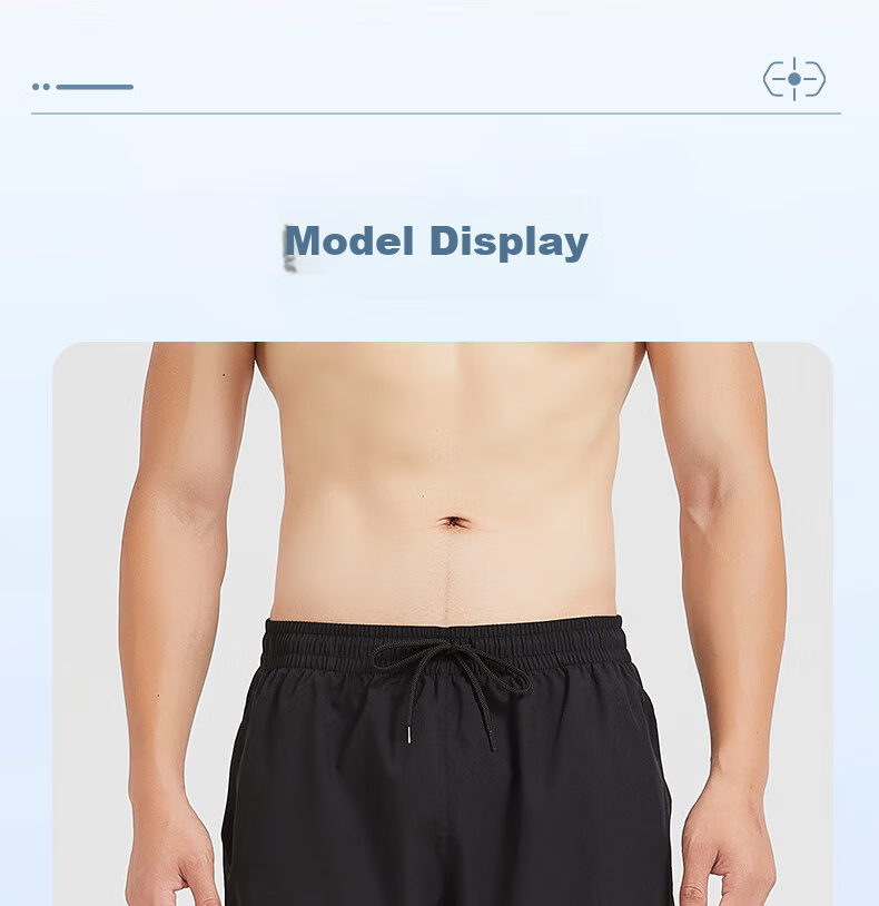 Li-Ning Shorts, Summer Men's Sports Breathable Thin Loose Casual Outdoor Quick-Dry Running Fitness Beach Ice Silk Pants 24