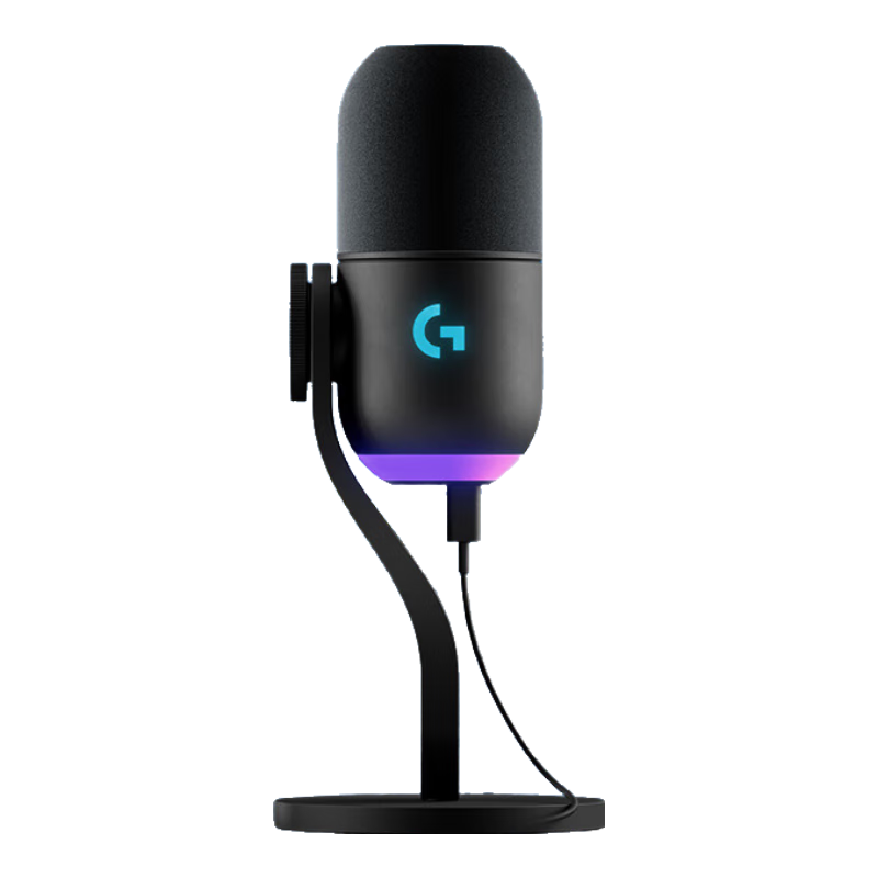 Logitech Yeti GX Gaming Microphone, USB Dynamic RGB Microphone, Professional Karaoke Recording Microphone, Laptop And Mobile Phone Gaming Microphone, Live Streaming Microphone for Internet Celebrities