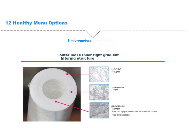 Everpure Commercial 20-Inch P5-20 Polypropylene Filter Cartridge (Pre-PP Cotton), Water Purifier Pre-Filter 2