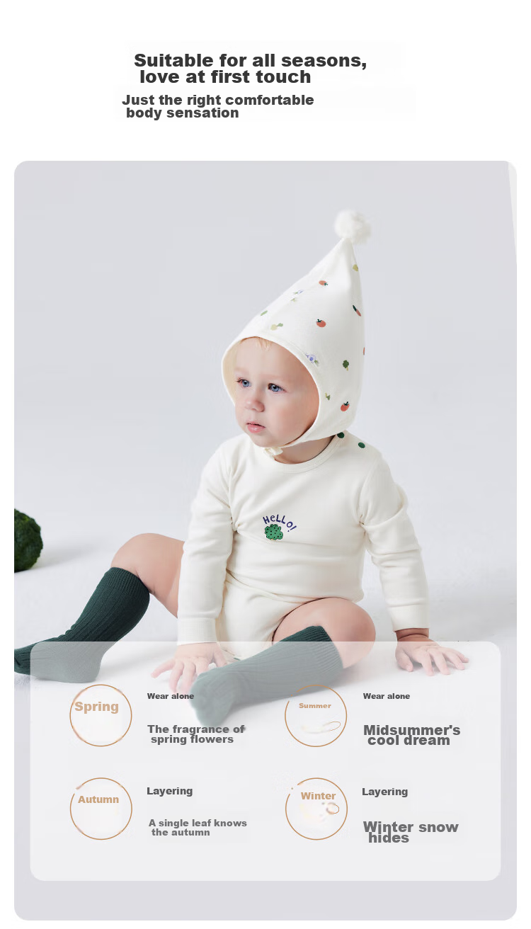 Babylove [Anxinrou] Baby Romper, Spring And Autumn Pure Cotton Infant Clothing, Triangle Onesie, Baby Bodysuit, Home Wear 8
