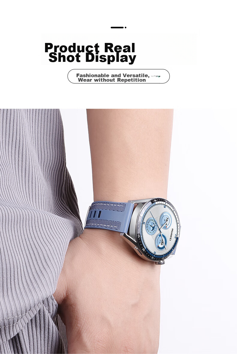Weiqiantu Suitable for Huawei GT7/GT6/GT5/pro Watch Band, Compatible with Watch4pro/watch6/5/pro/wristband GT4/GT3/buds2/Pro/Weizhen Dashi 2 Braided Silicone 2 11