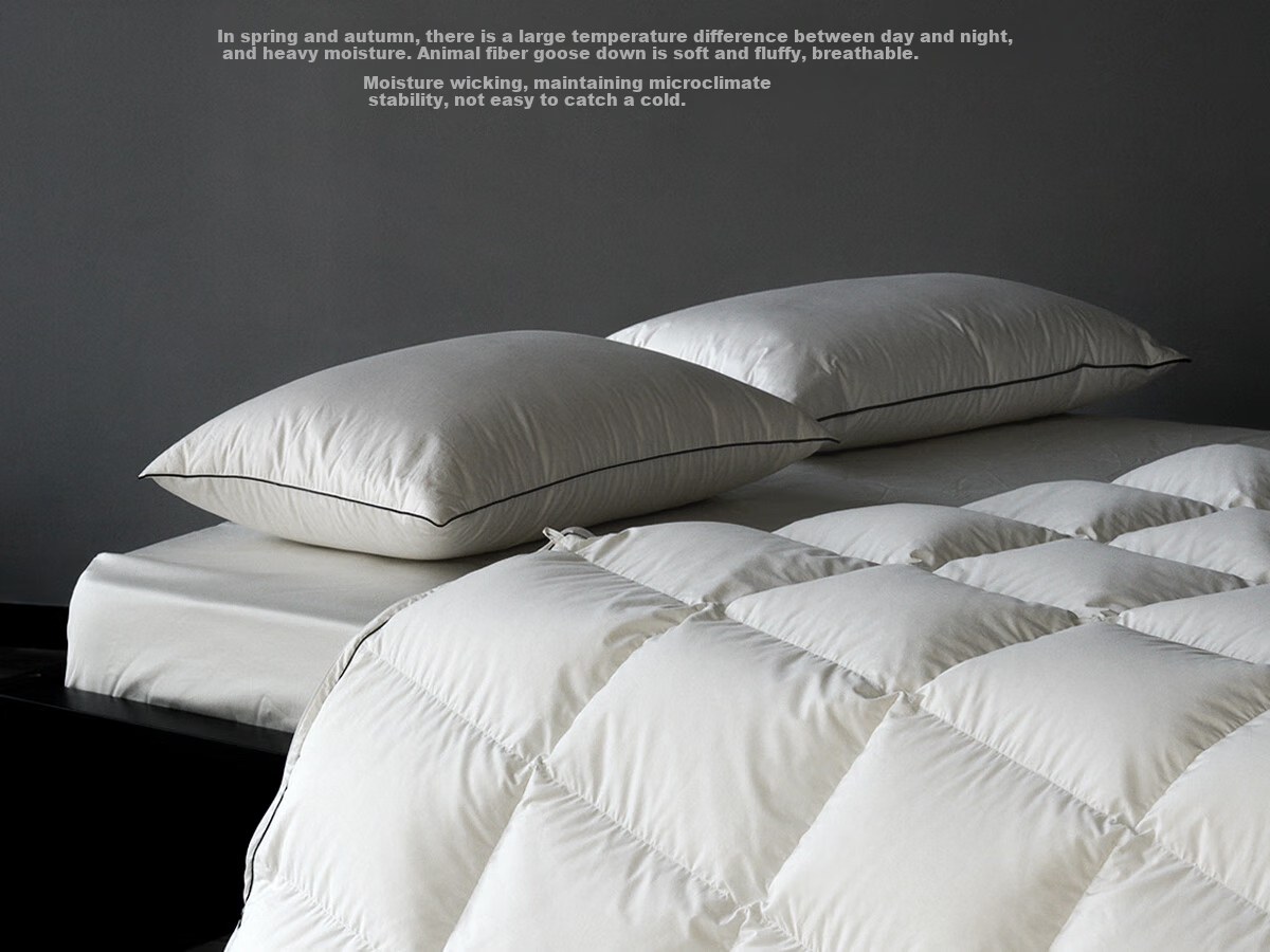 SIDANDA Children's Duvet Set: 95% White Goose Down + 100% Mulberry Silk, All-Cotton Winter Comforter, 200*230cm 8