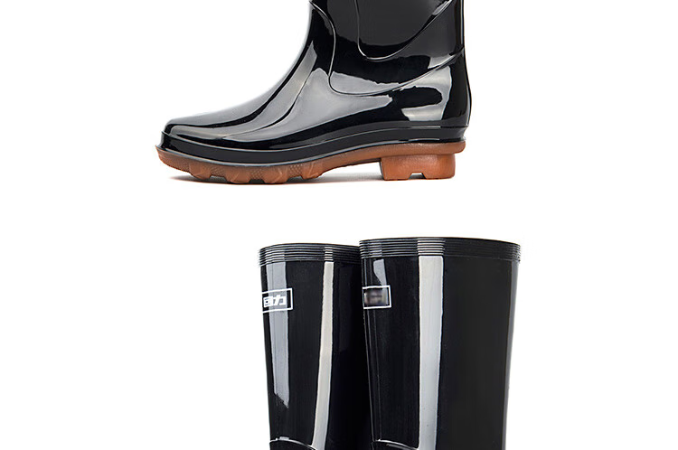 Warrior Women's Tall Rain Boots, Adult Rain Boots, Rubber Shoes, Overshoes, Waterproof Shoes, Water Boots, 8513 Tall Boots, Size 40 12