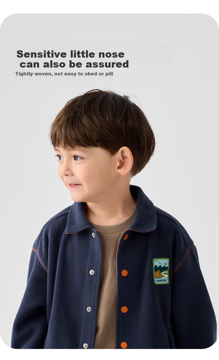 BALABALA Children's Jacket, Boys And Girls Baby Outerwear, Autumn Fleece Anti-Static Warm Coat, 209325105201 6