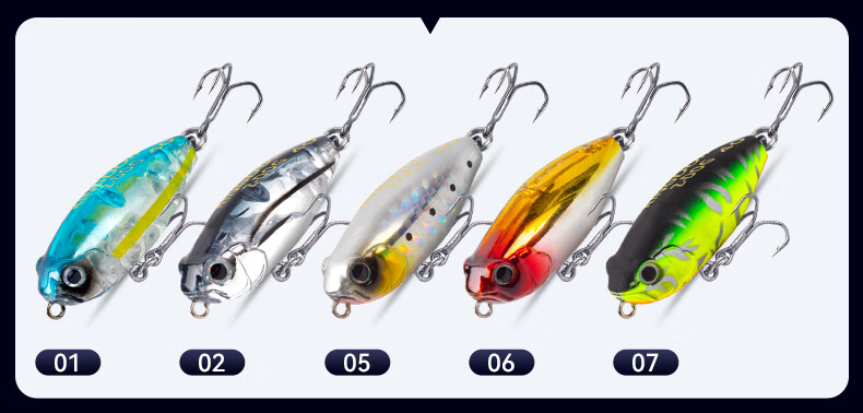 Guowangluya Lure Fishing Bait Set: Micro Fish-Shaped Dog Lure, Surface Floating Pencil Lure for Long-Distance Casting, Freshwater Topmouth Culter Bait 1