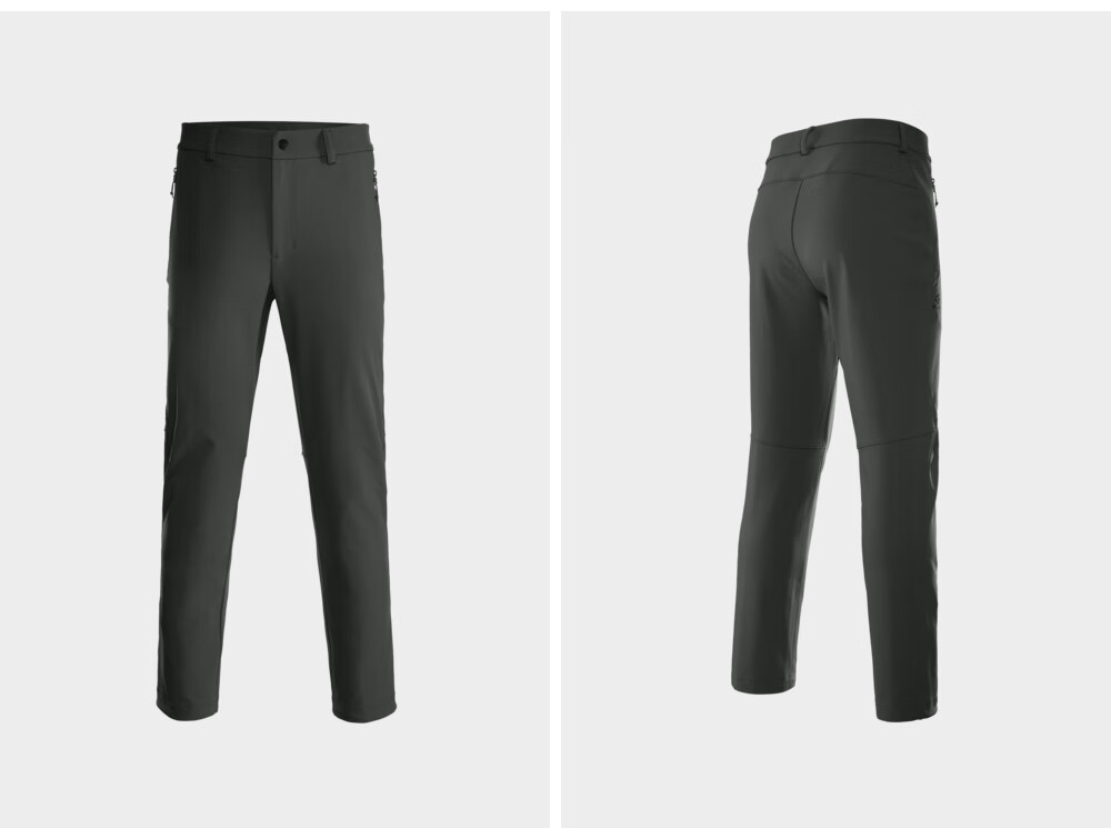 KAILAS KAILAS Rock Plus Fleece-lined Softshell Pants for Women, Windproof, Anti-static, Durable and Stretchy Outdoor Pants 8
