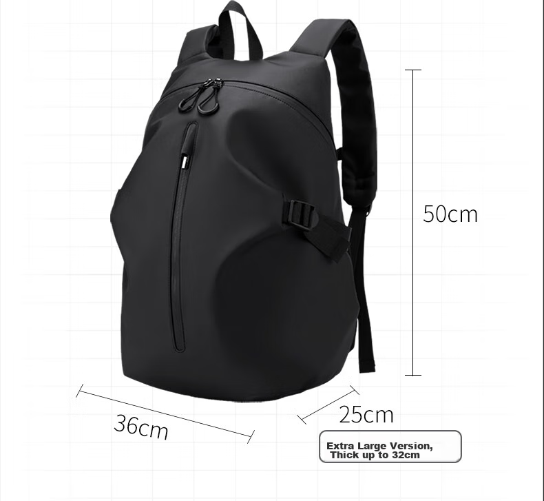 ALBERS Motorcycle Riding Backpack Helmet Bag Full-Face Helmet Backpack Water-Resistant, Black - Standard Versio 13