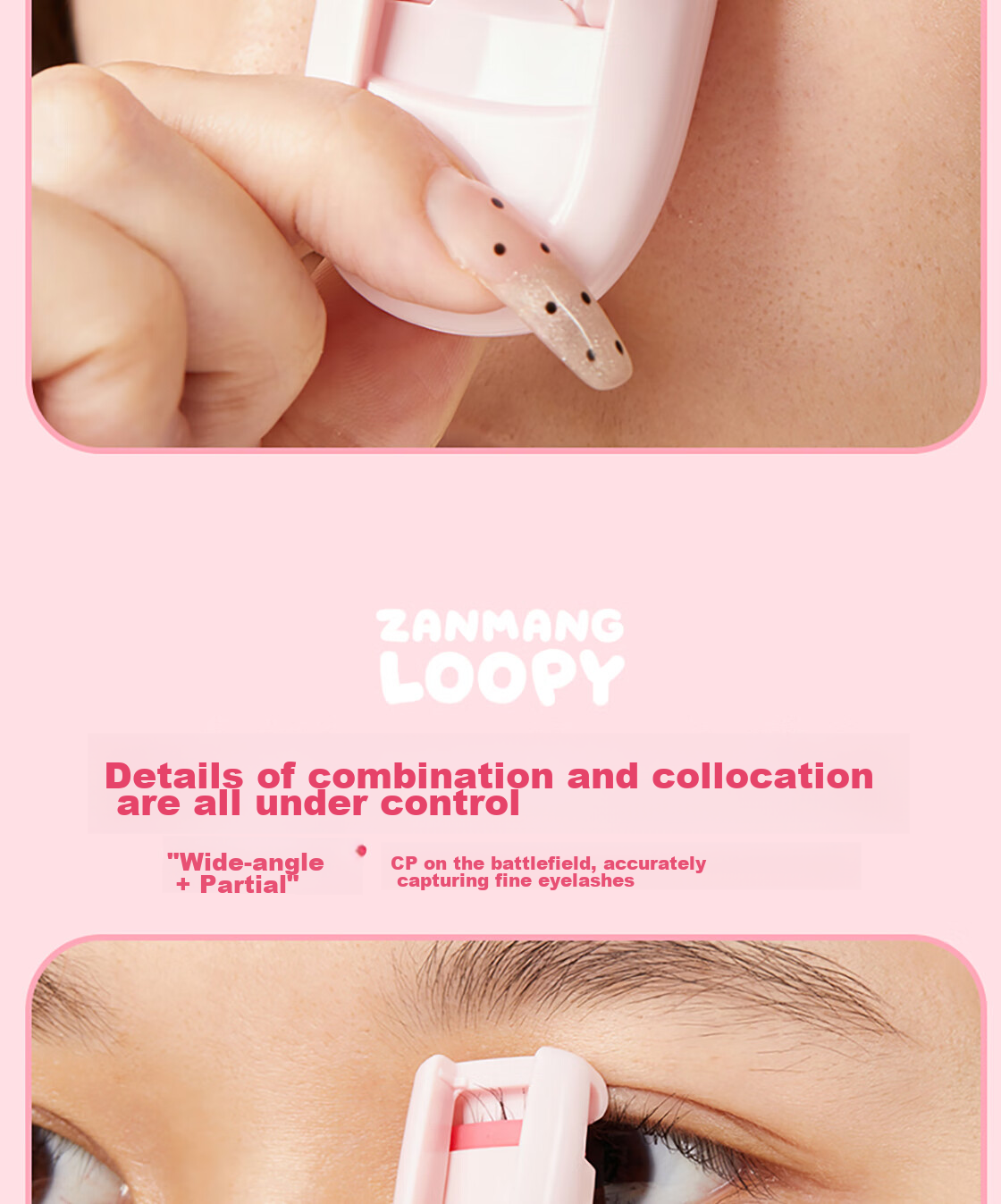 MINISO Heart-Shaped Curled Sunflower Eyelash Curler 1 Piece 10