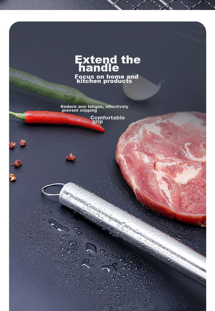 BJ 304 Stainless Steel Meat Tenderizer, Steak Mallet, Meat Chopper, Home Use Meat Tenderizer, Meat Tenderizing Tool 8