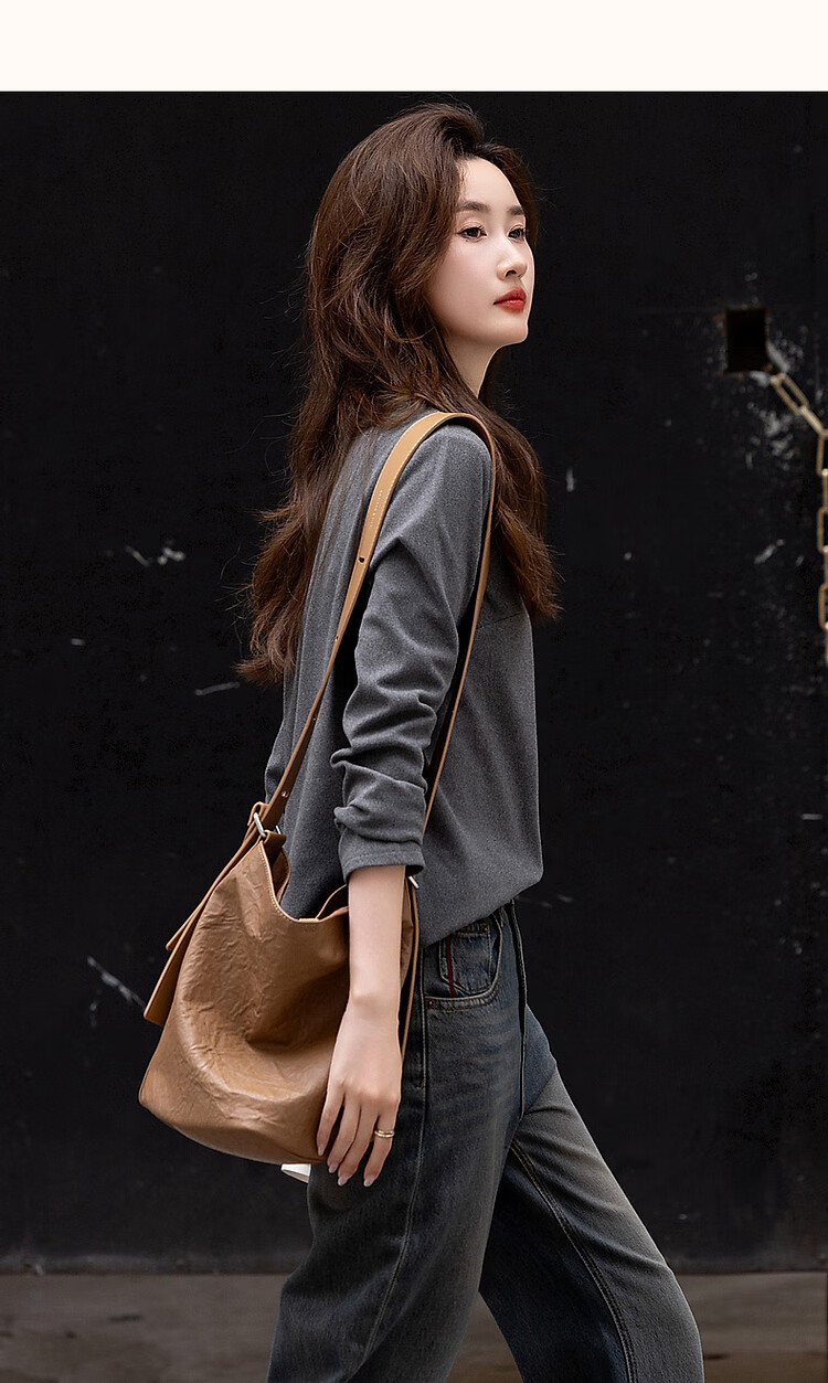 Dme [Luiri Xiaoxiang] Spring And Autumn French Yton Collar Moisturizing Warm Shirt Long Sleeve Elegant Blouse Women's Top 14