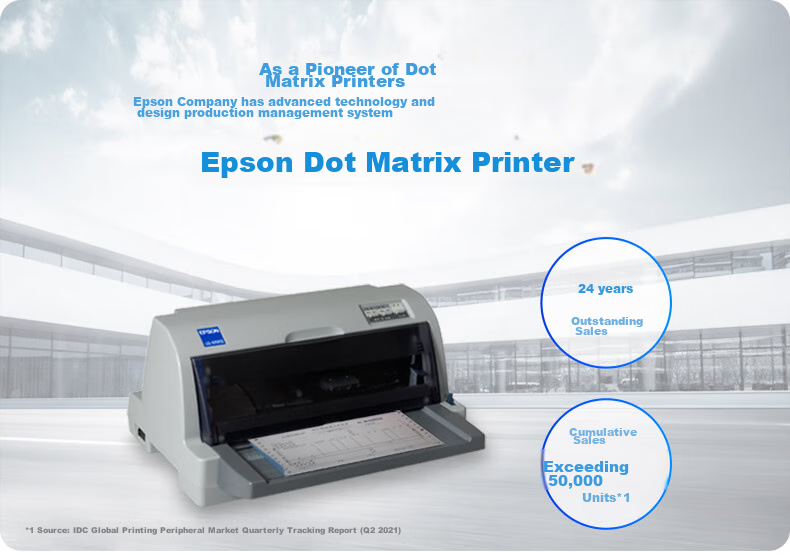 Epson LQ-610KII Dot Matrix Printer, Upgraded Version of LQ-610K, Dot Matrix Printer (82 Columns) 1