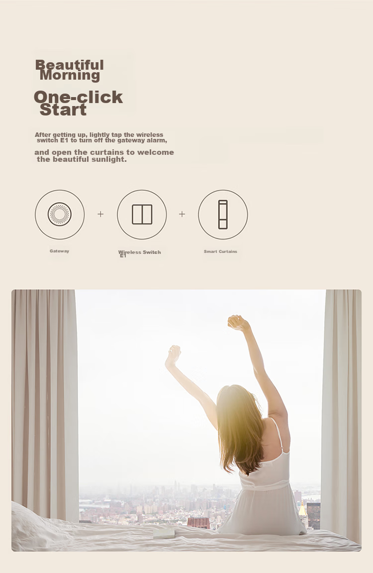 Aqara Wireless Switch E1, Single Button Remote Control Switch, Compatible with Mijia APP/iPhone HomeKit 7