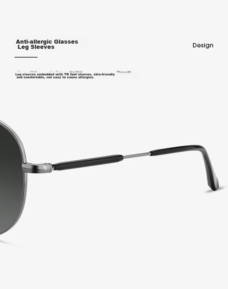 HELEN KELLER Sunglasses for Men, UV Protection Polarized Aviator Glasses, Driving Gradient Color Sun Protection Eyewear 4