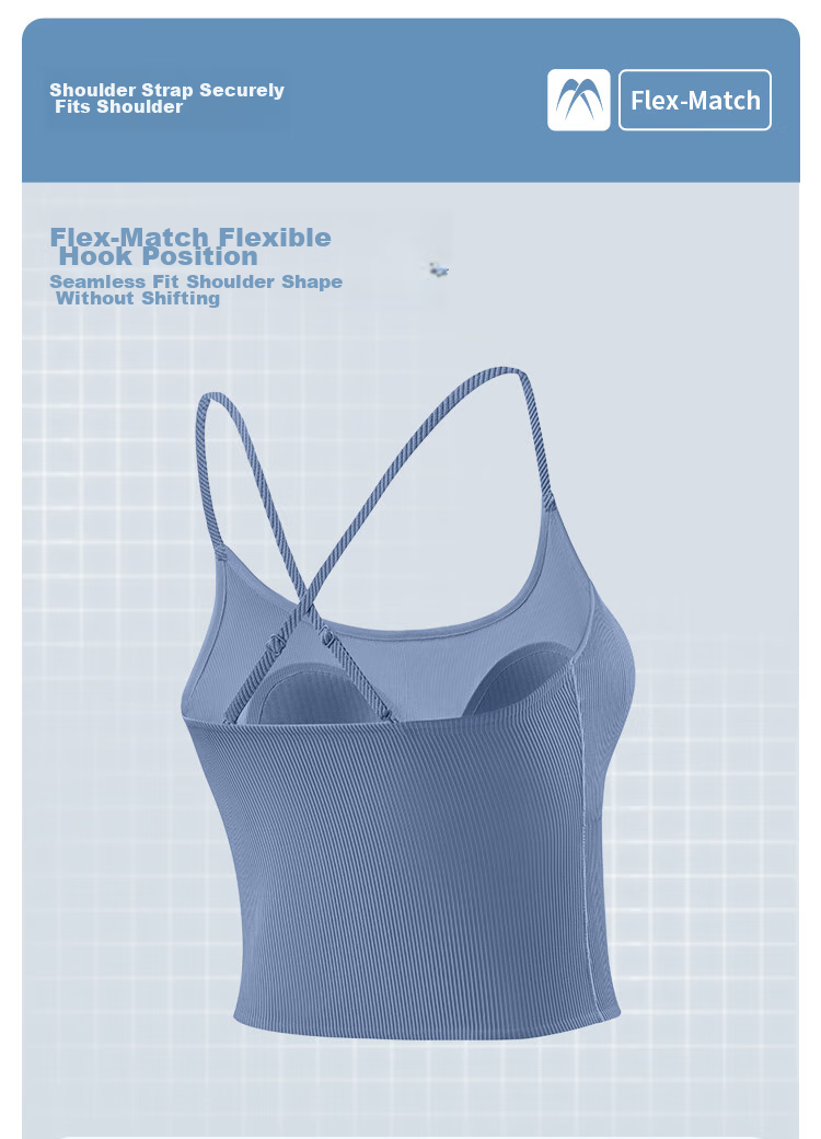 Beneunder Bra-In Camisole with Chest Pad for Women, Versatile Base Layer, Wearable as Outerwear, Beautiful Back Design, Cooling Feel, All-Season Versatile 10