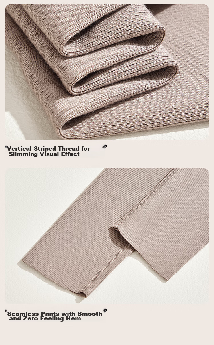 Ordifen [Warm And Antibacterial] Thermal Underwear for Women, Autumn And Winter High-Waist Tummy Control Seamless Tight Pants, Anti-Pilling, Coffee Color, XL 22